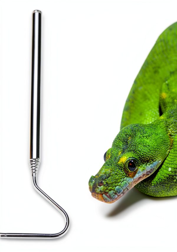 KUIDAMOS Snake Hook Stainless Steel Extendable Reptile-1