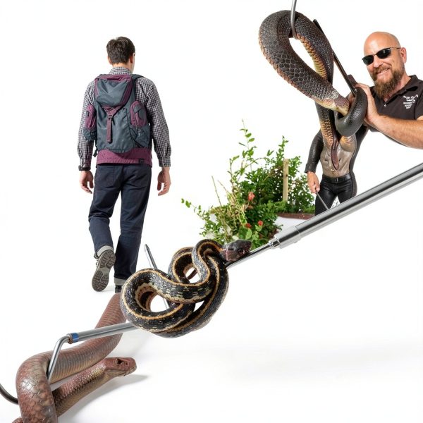 Smarkey Snake Hook Stainless Steel Telescoping Reptile-5