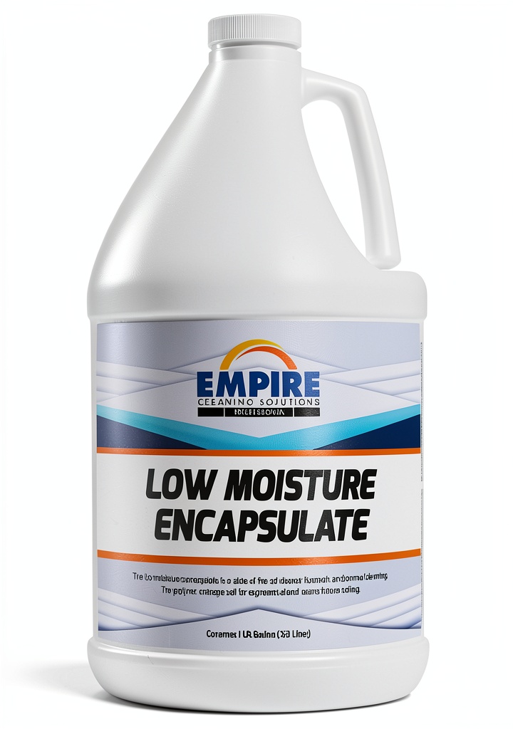 Aramsco low moisture encapsulate cleaner applied to commercial carpet