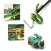 JJUNW Snake Hook Stainless Steel Adjustable Reptile Handler-3