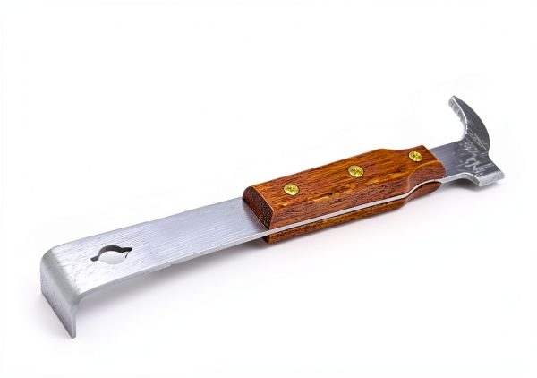 Proven Supplies Beekeeping Tool Stainless Steel Wood Handle-1