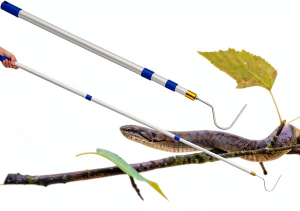 Flowpubs Snake Hook Telescoping Aluminum Handle Wildlife-5
