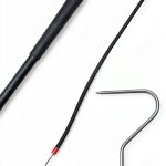 RUYARXNM Snake Hook Carbon Steel Manual Reptile Handler-0