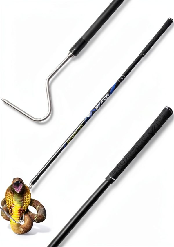 Dutypro Snake Hook Stainless Steel Reptile Handling Tool-6
