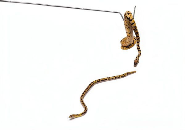 Snake Hook Bilindasly Stainless Steel Collapsible Reptile-4