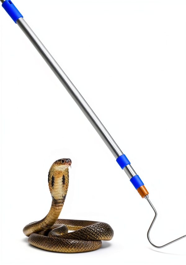Flowpubs Snake Hook Telescoping Aluminum Handle Wildlife-0