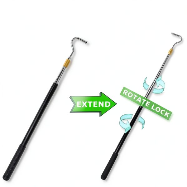 Snake Handling Hook ByteSwift Telescopic Reptile Tool-3