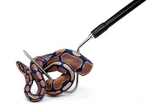 YLEECH Snake Hook Carbon Lightweight Reptile Handling Tool-4