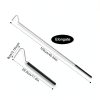 JJUNW Snake Hook Stainless Steel Adjustable Reptile Handler-1
