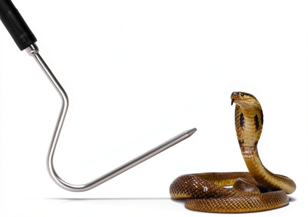 Dutypro Snake Hook Stainless Steel Reptile Handling Tool-2