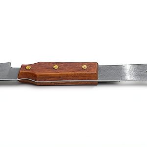 Proven Supplies Beekeeping Tool Stainless Steel Wood Handle-0