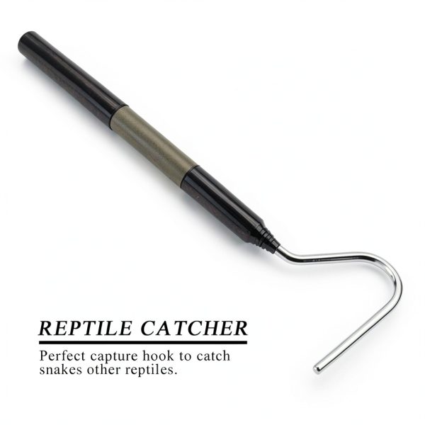 KUIDAMOS Snake Hook Stainless Steel Extendable Reptile-3