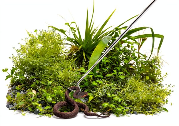 Snake Hook JOCYI Stainless Steel Collapsible Reptile Tool-5