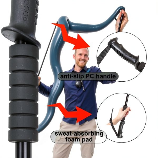 HOMEYA Snake Hook Retractable Aluminum Alloy Reptile Tool-3