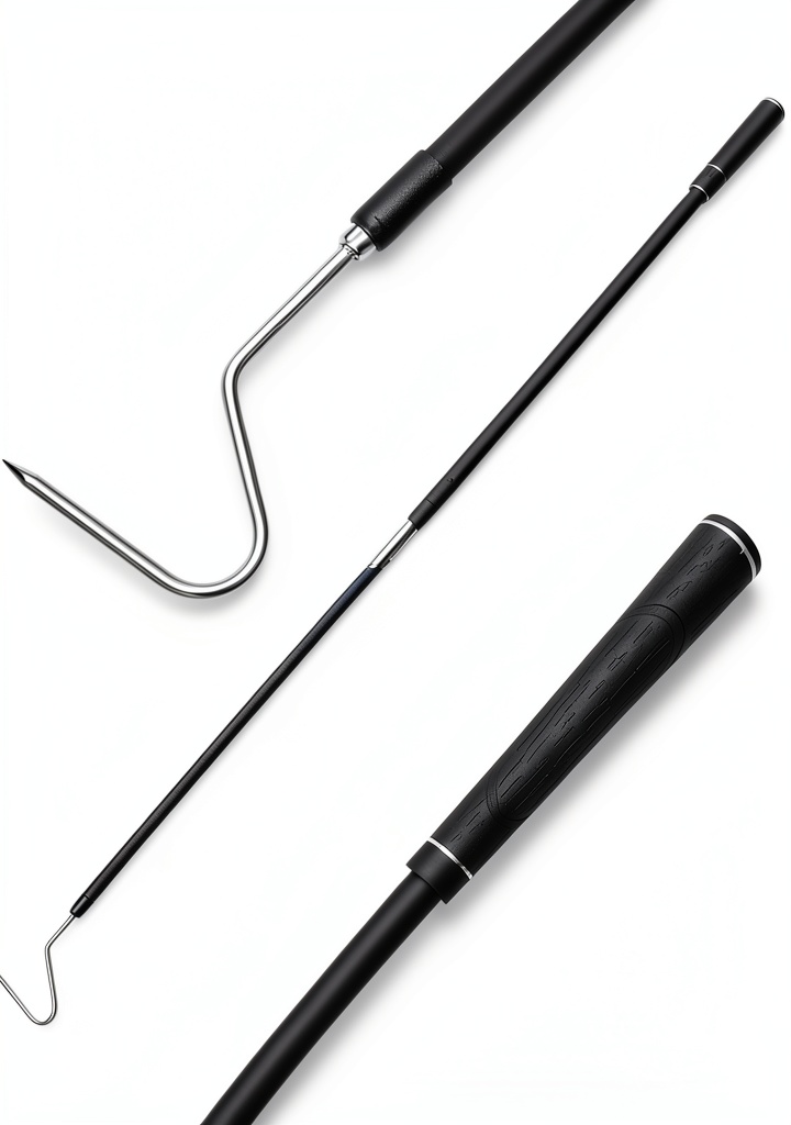 Dutypro snake hook in use for handling a reptile
