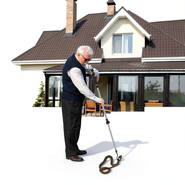 Gzlozak Snake Hook Stainless Steel Removable Extension-5