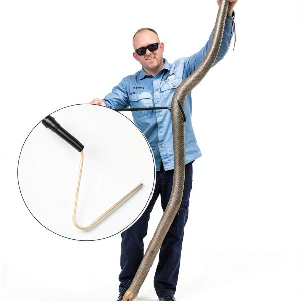 HOMEYA Snake Hook Retractable Aluminum Alloy Reptile Tool-4