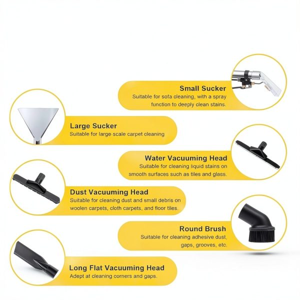 CheriLin Commercial Carpet Cleaner High Power Two-in-One-2