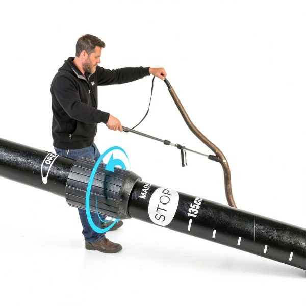 HOMEYA Snake Hook Retractable Aluminum Alloy Reptile Tool-2