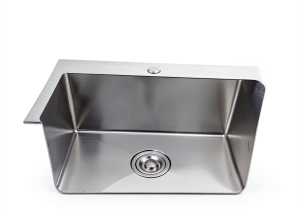 SHACO Brushed Nickel Drop In Bar Sink Stainless Steel-3