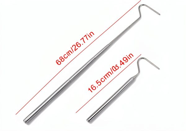 Sheens Snake Hook Stainless Steel Extensible Reptile-6