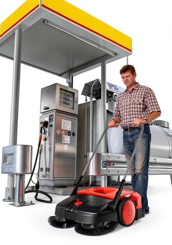 Oreck Commercial Carpet Sweeper 30 Inch Belt Free System-1