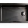 Lonsince Black Stainless Steel Undermount Kitchen Sink-0