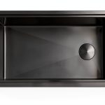 Lonsince Black Stainless Steel Undermount Kitchen Sink-0