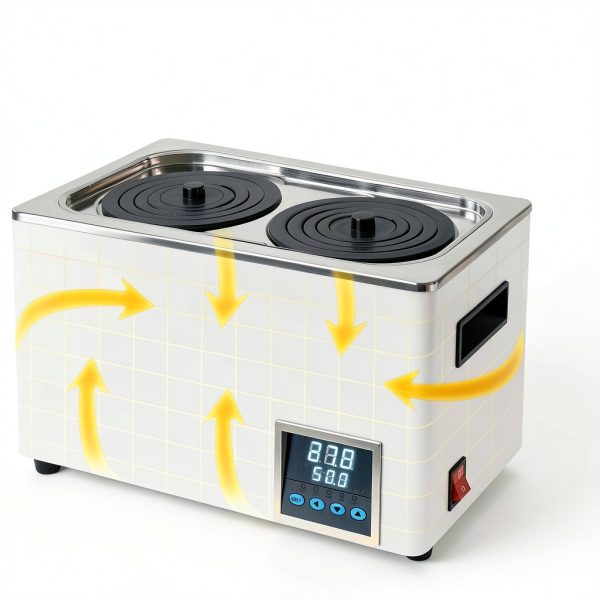 Lab Water Bath faruijie 6L Digital Thermostatic Hot Bath with Timer-1