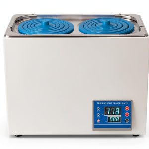 AMNOOL Double Hole Maria Lab Water Bath 600W Digital Constant Temp-0